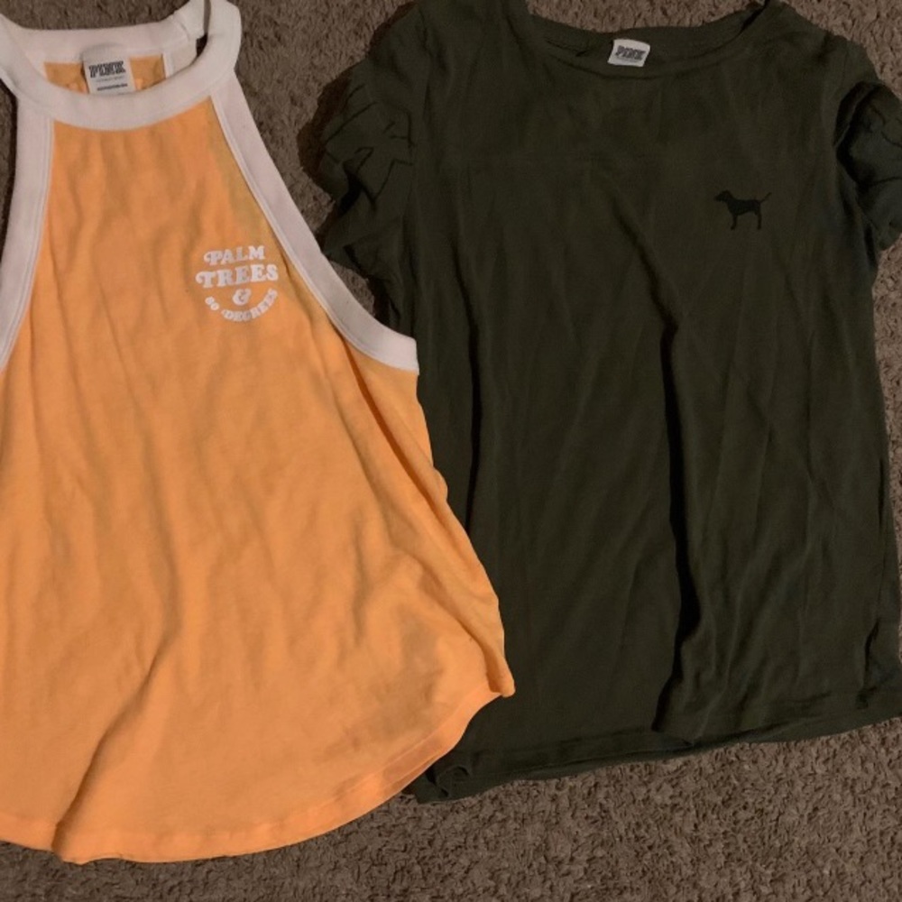 VS pink shirts